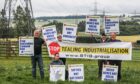 People living in and around Tealing are fighting the substation proposal. Image: Mhairi Edwards/DC Thomson