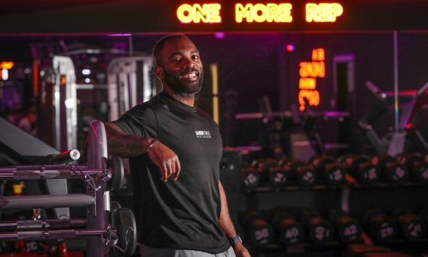 Kameni Fitness owner Frank Kameni. Image: Mhairi Edwards/DC Thomson