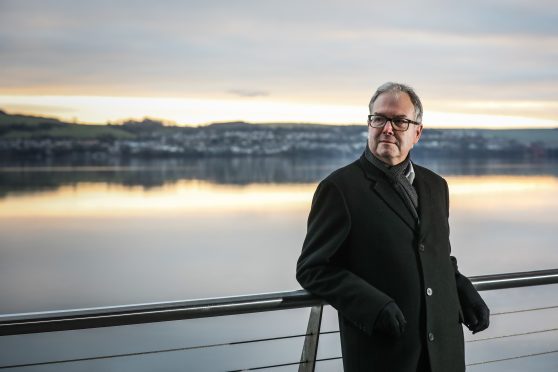 Ronnie Quinn has been the chairperson of the Dundee Climate Leadership Group since January. Image: Mhairi Edwards/DC Thomson.
