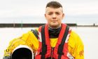 Newly-qualified Arbroath lifeboat helm Cammy Tough. Image: RNLI/Nigel Millard