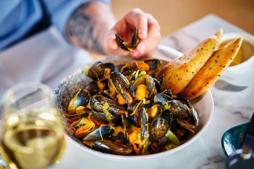 mussels in a bowl 