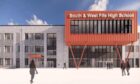 An artist's impression of the new west Fife high school. Image: Fife Council