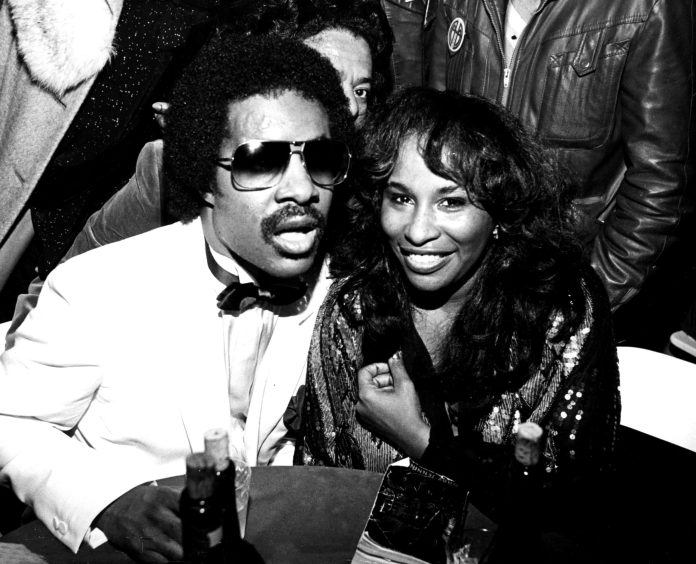 Stevie Wonder and Chaka Khan in 1982.