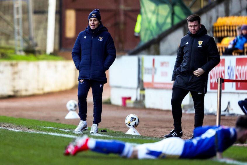 Simo Valakari watches the play.