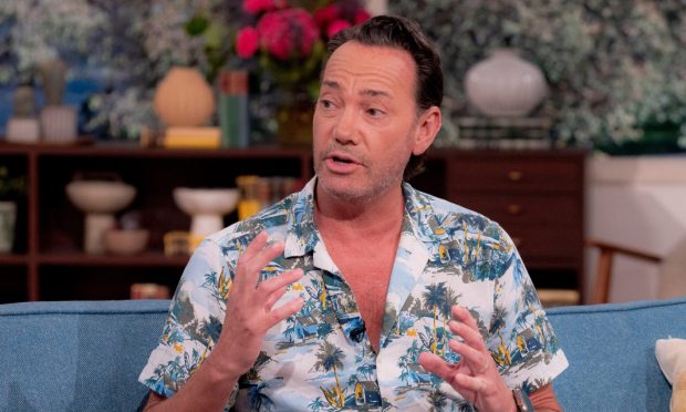 Strictly Come Dancing star Craig Revel Horwood appearing on a TV show