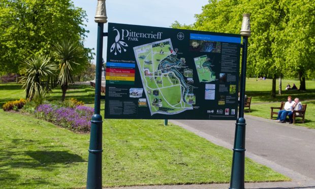 Dunfermline's Pittencrieff Park.