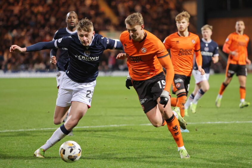 Luke Graham returned for Dundee