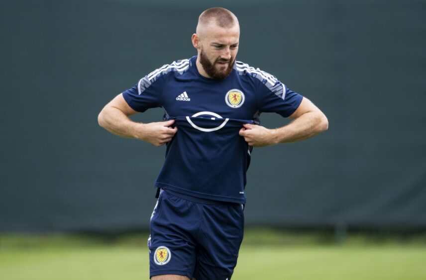 Allan Campbell, pictured, has been capped once for Scotland