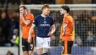 Simon Murray put Dundee in front in the last derby against Dundee United. Image: Ross Parker/SNS