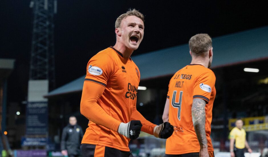 Dundee United's man of the moment Sam Dalby