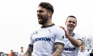 Raith Rovers boss Dougie Imrie reacts to signing ‘top striker’ George Oakley