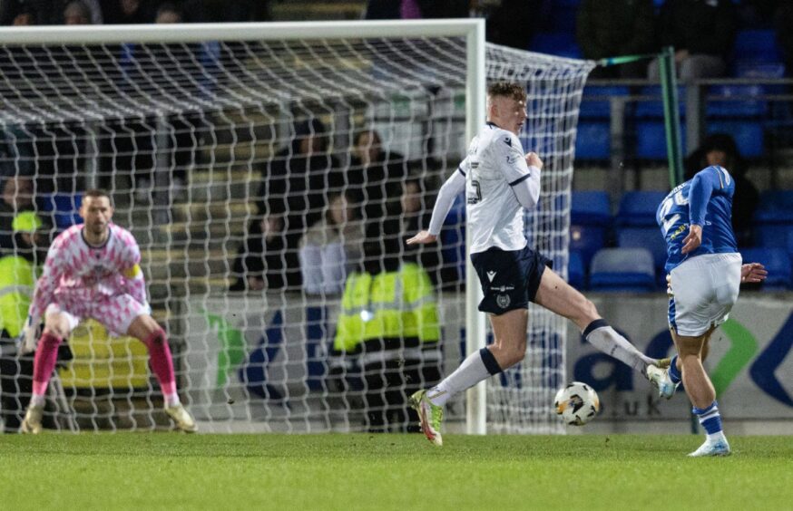 St Johnstone's Josh McPake scores to make it 3-1. 