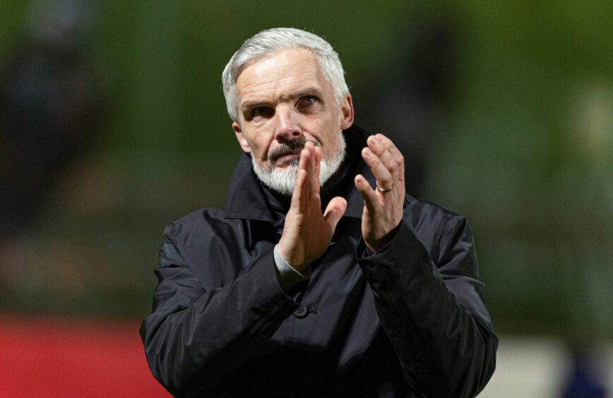 Dundee United manager Jim Goodwin