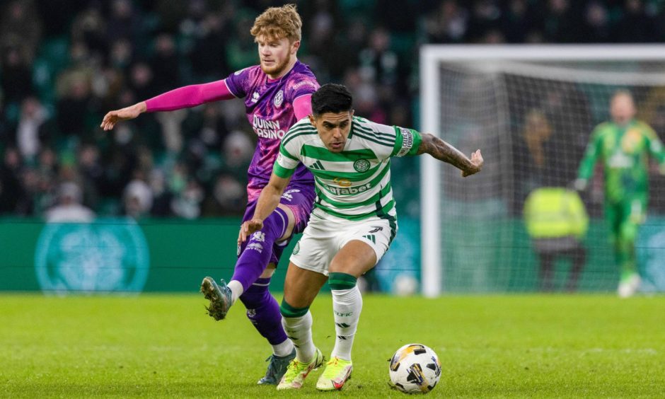 Dundee United Luca Stephenson made an impact after climbing from the bench.