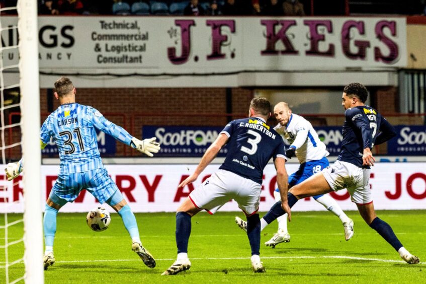 Cerny scores at Dens Park