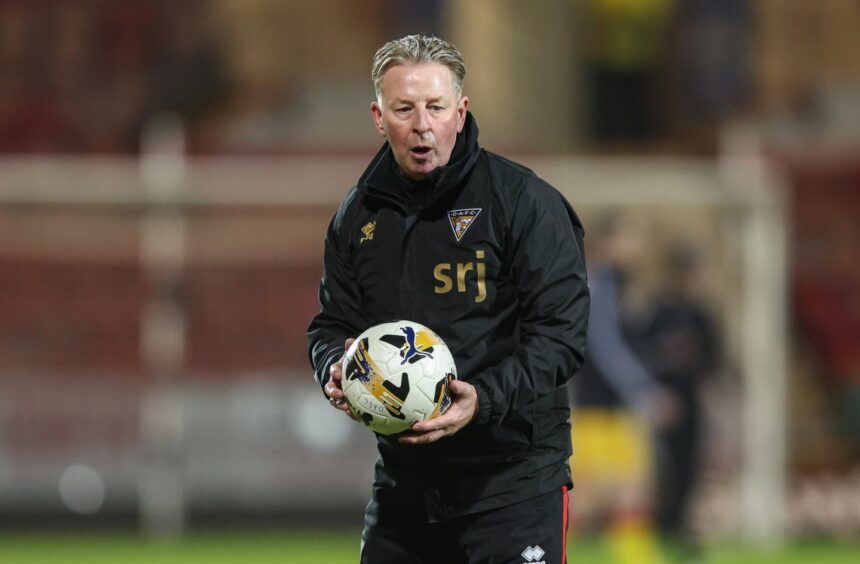 Dunfermline Athletic F.C interim boss John McLaughlan.