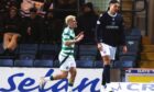 Luke McCowan scores for Celtic against Dundee