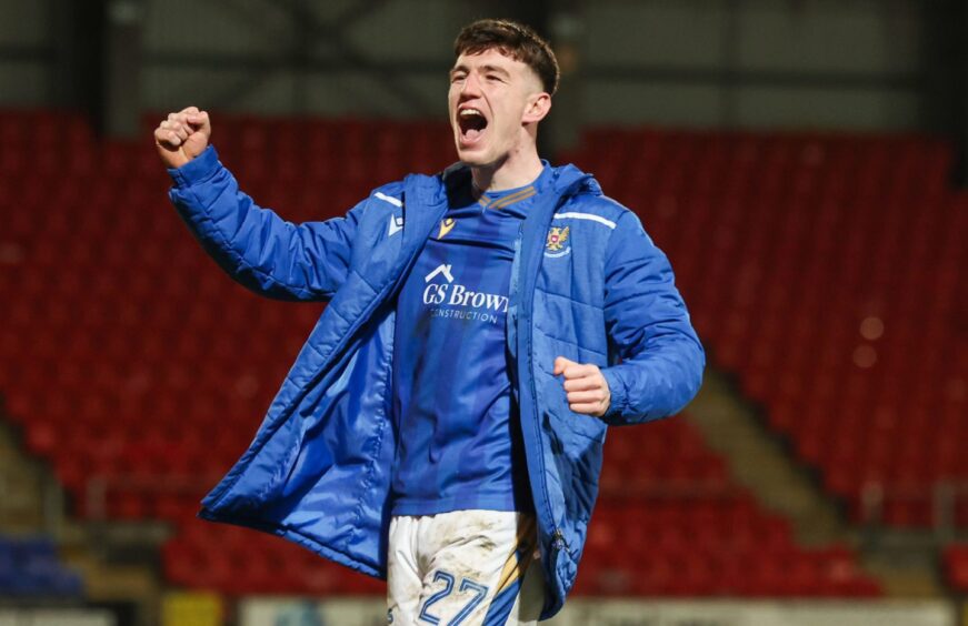 Makenzie Kirk was St Johnstone's matchwinner against Motherwell.