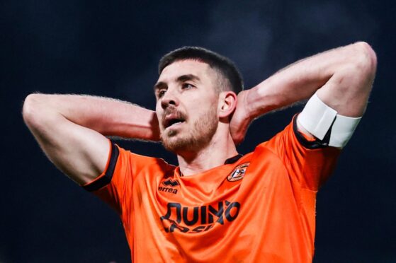 Dundee United star Declan Gallagher. Image: SNS