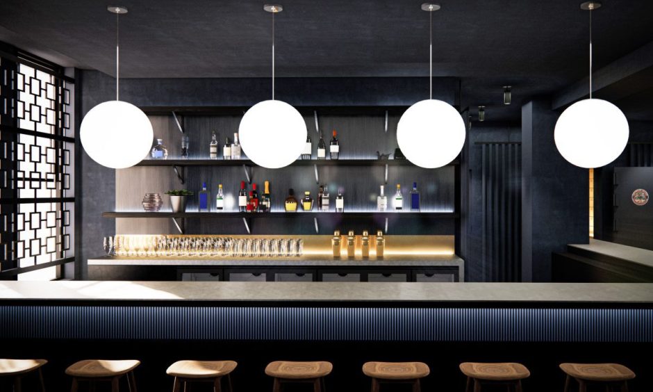 Images of the proposed cocktail bar