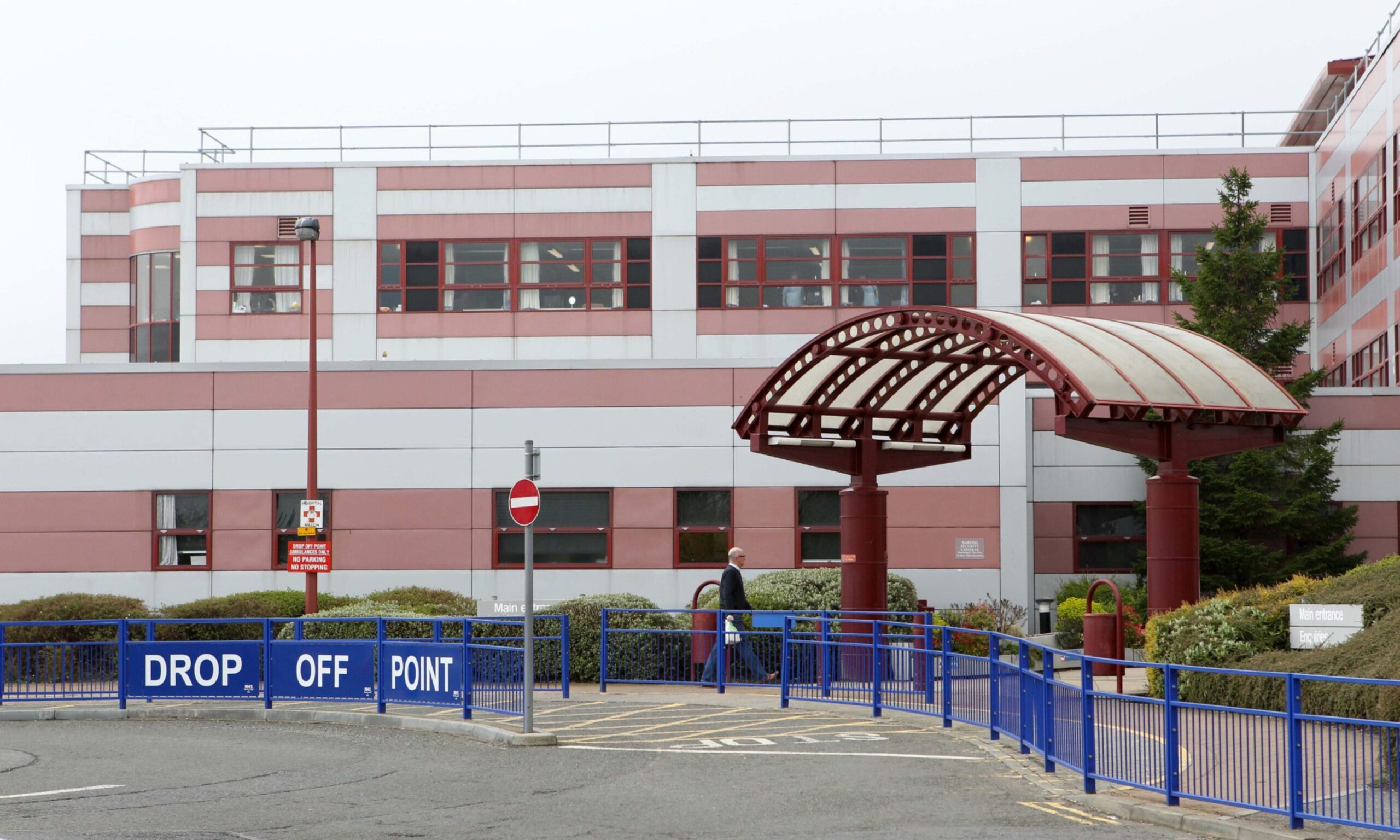 Unannounced inspection carried out at Queen Margaret Hospital in Dunfermline.