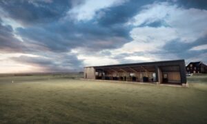 Crail Golfing Society practice bays