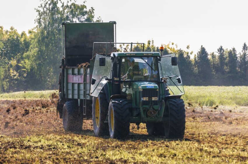 Muck spreading