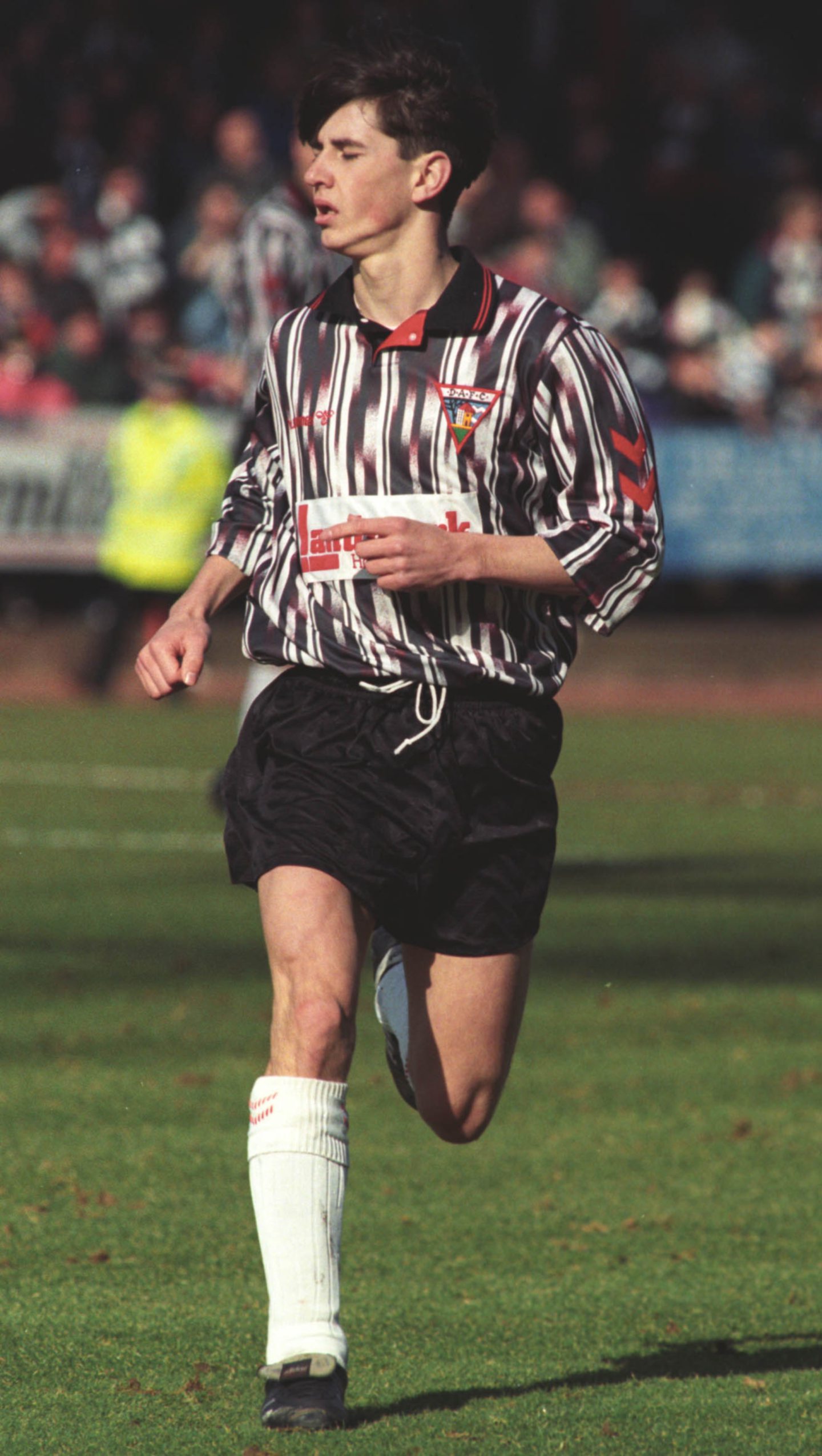 Celtic great Jackie McNamara during his time at Dunfermline Athletic. 