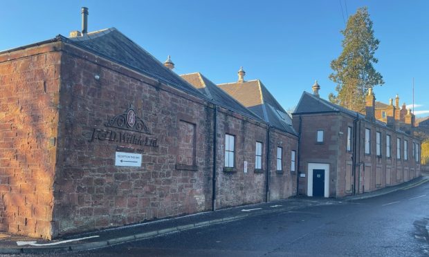 The vast Wilkie premises at Marywell Brae, Kirriemuir. Image: Rob McLaren/DC Thomson