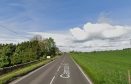 The two car collision happened on Carnock Road near Dunfermline. Image: Google Maps