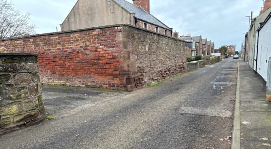 Bents Road lane in Montrose.