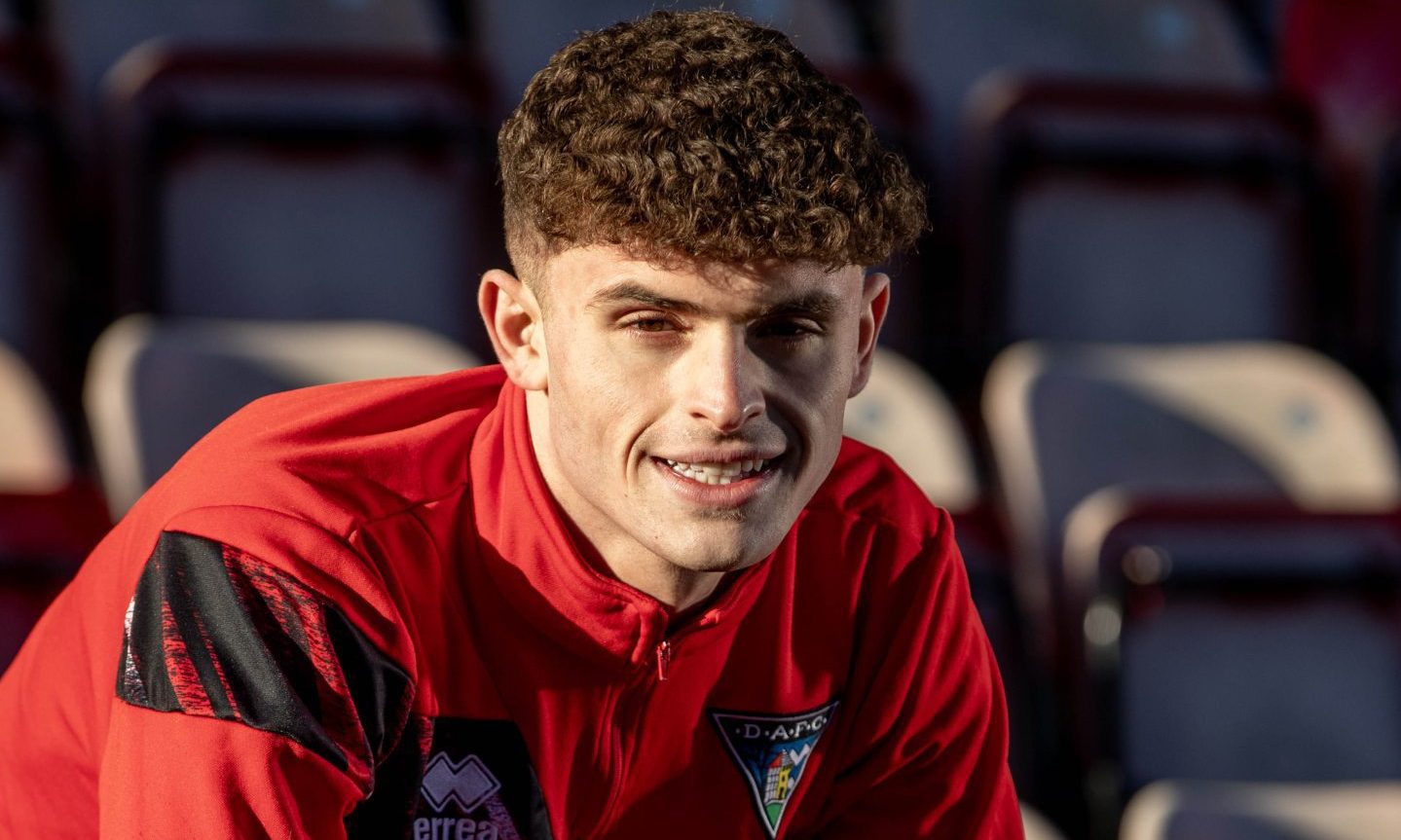 New Dunfermline Athletic loan signing Archie Stevens.