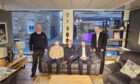 the five men behind Gillies Scotland inside their flagship store in Broughty Ferry