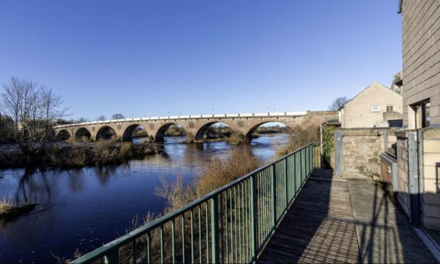 View of the Tay from Commercial Street property.