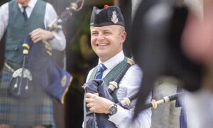 Multi-instrumentalist, professional musician and teacher Craig Muirhead began playing bagpipes at school in Bannockburn. Image: Craig Muirhead