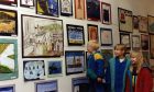 Young visitors at the Our Dundee exhibition at The McManus in April 1991. Image: DC Thomson.