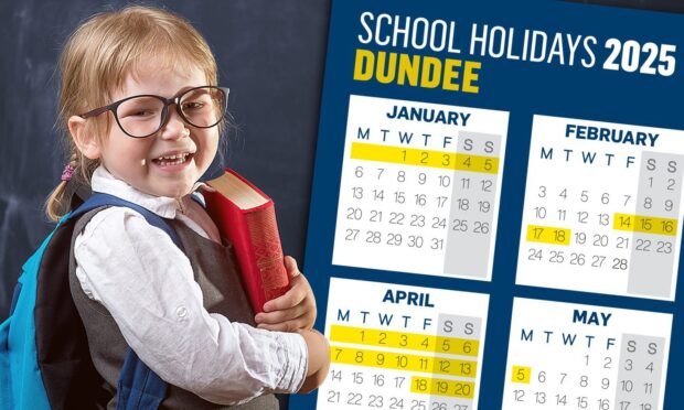 All the Dundee school holidays and in-service days for 2025. Image: Shutterstock/DC Thomson.