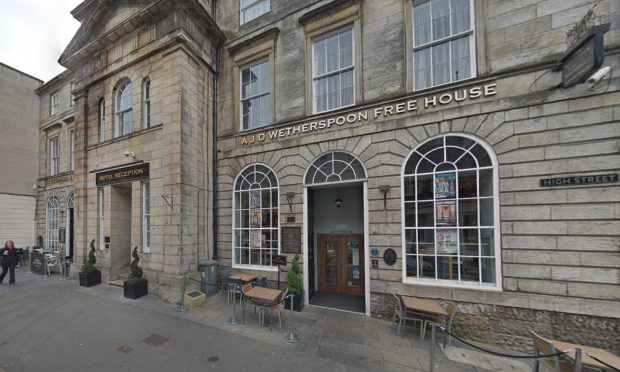 The Guildhall & Linen Exchange Wetherspoons pub in Dunfermline. Image: Google Street View