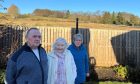 Three residents of Dunkeld Road, Blairgowrie.