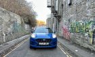 The Ford Puma tested in Dundee. Image: Jack McKeown.