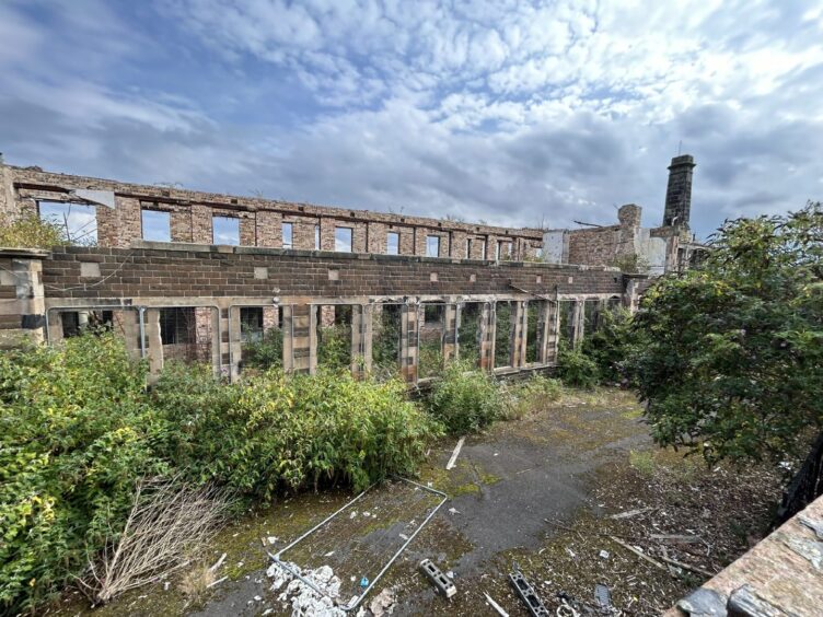 The former primary school was devastated after a fire.