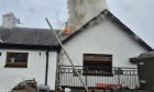 fFre that tore through Laidneskia House near Grandtully.