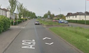 Greendykes Road in Craigie.