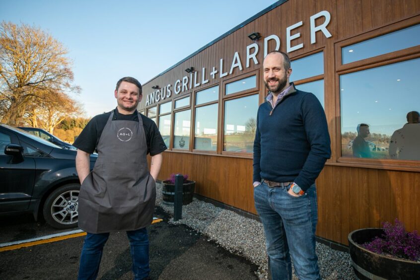 Kieran Turner and Will MacPherson opened Angus Grill and Larder in 2022