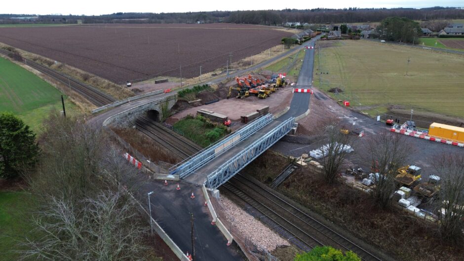 Craigo rail bridge replacement safety fears