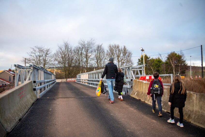 Craigo rail bridge safety fears