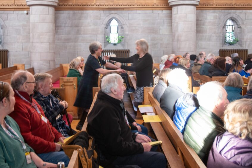 dementia meeting centres service at Firfar kirk.