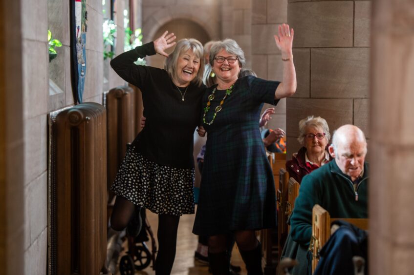 Dementia centres event at Forfar kirk.
