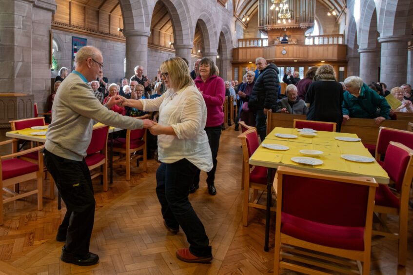 Harmony of Memories dementia event at Forfar church.