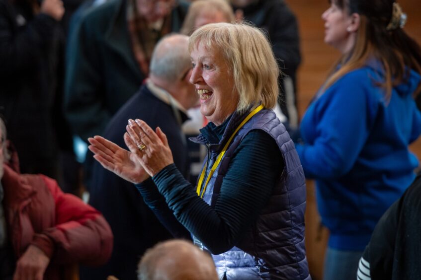 Harmony of Memories dementia event at Forfar church.